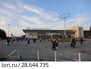 Здание международного аэропорта "Владикавказ" (2018 год). Редакционное фото, фотограф Алексей Кузнецов / Фотобанк Лори