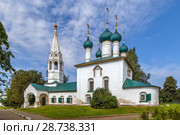 Church of Nicholas the Rubleny, Yaroslavl (2017 год). Стоковое фото, фотограф Boris Breytman / Фотобанк Лори
