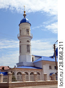 Татарская Белая мечеть в Астрахани (2017 год). Стоковое фото, фотограф Светлана Колобова / Фотобанк Лори
