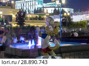 Забивака. Ночная Казань (2018 год). Редакционное фото, фотограф Владимир Макеев / Фотобанк Лори