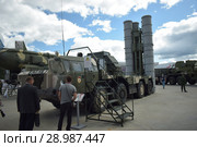 Пусковая установка 5П85С зенитно-ракетной системы С-300ПМ (2018 год). Редакционное фото, фотограф Виктор Юрасов / Фотобанк Лори