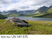 В горах Полярного Урала. Ямал, Россия. Стоковое фото, фотограф Виктор Карасев / Фотобанк Лори