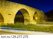 Old bridge by Church of Saint Ignatius. Стоковое фото, фотограф Яков Филимонов / Фотобанк Лори