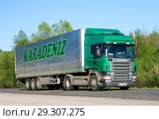 Scania R420 (2008 год). Редакционное фото, фотограф Art Konovalov / Фотобанк Лори