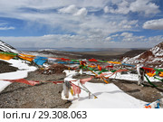 Тибет, перевал Ла Чен Ла в июне (2018 год). Стоковое фото, фотограф Овчинникова Ирина / Фотобанк Лори