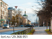 Набережная Афанасия Никитина. Тверь (2018 год). Редакционное фото, фотограф Бурмистрова Ирина / Фотобанк Лори