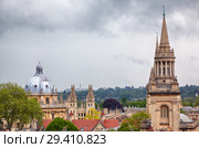 The Oxford skyline as seen from the top of Carfax Tower. Oxford University. England (2009 год). Стоковое фото, фотограф Сергей Пристяжнюк (Serg Zastavkin) / Фотобанк Лори