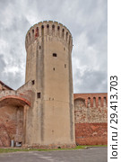 Башня (Матильды) Matilde. Старая крепость (Fortezza Vecchia). Ливорно. Тоскана. Италия (2018 год). Стоковое фото, фотограф Сергей Афанасьев / Фотобанк Лори