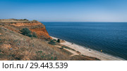 Coastline and beaches in Ochakov, Ukraine (2018 год). Стоковое фото, фотограф Sergii Zarev / Фотобанк Лори