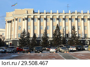 Народный хурал - Законодательный орган Республики Бурятии (2018 год). Редакционное фото, фотограф Валерий Митяшов / Фотобанк Лори