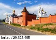 Holy-Varsonofievsky Pokrovo-Selischenskiy nunnery (2018 год). Стоковое фото, фотограф FotograFF / Фотобанк Лори