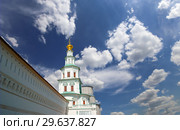 Resurrection Monastery (Voskresensky Monastery, Novoiyerusalimsky Monastery or New Jerusalem Monastery)-- is a major monastery of the Russian Orthodox Church in Moscow region, Russia. Was founded in 1656 as a patriarchal residence (2012 год). Стоковое фото, фотограф Владимир Журавлев / Фотобанк Лори