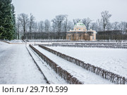 Царское Село. Нижняя ванна. Pavilion Lower Bath in Tsarskoe Selo (2018 год). Редакционное фото, фотограф Baturina Yuliya / Фотобанк Лори