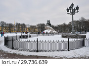 Санкт-Петербург. Сенатская площадь (2019 год). Стоковое фото, фотограф Александр Алексеев / Фотобанк Лори