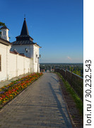 South-eastern square tower of Tobolsk kremlin. Tobolsk. Russia (2016 год). Редакционное фото, фотограф Сергей Пристяжнюк (Serg Zastavkin) / Фотобанк Лори
