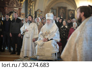 Прощеное воскресенье в Новодевичьем монастыре (2019 год). Редакционное фото, фотограф Дмитрий Неумоин / Фотобанк Лори