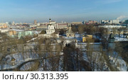 Музей имени Андрея Рублева в Спасо-Андрониковом монастыре (2019 год). Редакционное видео, видеограф Евгений Ковалев / Фотобанк Лори