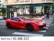 Ferrari 812 Superfast (2019 год). Редакционное фото, фотограф Art Konovalov / Фотобанк Лори