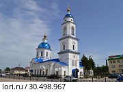 Казанский собор (площадь Ленина, 6). Город Малоярославец. Калужская область (2015 год). Редакционное фото, фотограф lana1501 / Фотобанк Лори