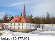 Приоратский дворец в Гатчине (2019 год). Редакционное фото, фотограф Юлия Бабкина / Фотобанк Лори