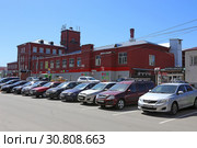 Саввинская хлопкопрядильная фабрика Викулы Морозова. Московская область, город Балашиха, микрорайон Саввино (2019 год). Редакционное фото, фотограф Алексей Гусев / Фотобанк Лори