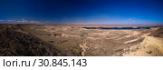 Landscape of Sudochye lake aka part of former Aral sea at Urga fishing village, Karakalpakstan, Uzbekistan (2017 год). Стоковое фото, фотограф Сергей Майоров / Фотобанк Лори