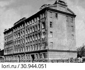 Санкт-Петербург. Дом призрения бедных имени С.П. Елисеева на Шепетовской, 14. Бывшая Георгиевская улица. Стоковое фото, фотограф Звездочка ясная / Фотобанк Лори