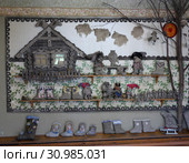 Экспозиция музея "Русские валенки" в городе Мышкин (2019 год). Редакционное фото, фотограф Максим Гулячик / Фотобанк Лори
