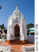 Catholic Church (Church of Our Lady Ransom) in Kanyakumari,Tamil Nadu, India (2014 год). Стоковое фото, фотограф Куликов Константин / Фотобанк Лори