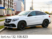 Mercedes-Benz GLE63 AMG (2019 год). Редакционное фото, фотограф Art Konovalov / Фотобанк Лори