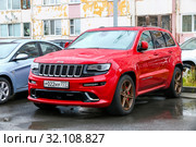 Jeep Grand Cherokee SRT-8 (2019 год). Редакционное фото, фотограф Art Konovalov / Фотобанк Лори
