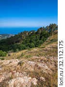 Beautiful view from a Mount Ah-Petri in Crimea (2019 год). Стоковое фото, фотограф Володина Ольга / Фотобанк Лори