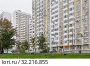Москва, улица Кашёнкин Луг, район Марфино Северо-Восточного административного округа (2019 год). Редакционное фото, фотограф Наталья Николаева / Фотобанк Лори