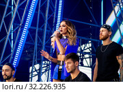 Российская телеведущая, певица, актриса Ольга Бузова (2019 год). Редакционное фото, фотограф Андрей Дегтярёв / Фотобанк Лори