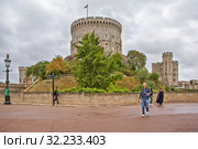 Виндзорский замок. Виндзор. Великобритания (2019 год). Редакционное фото, фотограф Сергей Афанасьев / Фотобанк Лори