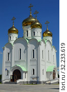 Церковь Стефана, епископа Великопермского. Улица Академика Семёнова, 1. Район Южное Бутово. Город Москва (2015 год). Стоковое фото, фотограф lana1501 / Фотобанк Лори