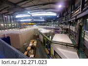 Image of ALBA synchrotron modern building interior indoors (2019 год). Редакционное фото, фотограф Яков Филимонов / Фотобанк Лори