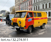 Машина аварийной службы (2019 год). Редакционное фото, фотограф Кузнецов Максим / Фотобанк Лори