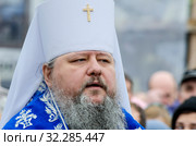 Митрополит Архангельский и Холмогорский Корнилий (Синяев). Россия, Архангельск (2019 год). Редакционное фото, фотограф Яковлев Сергей / Фотобанк Лори