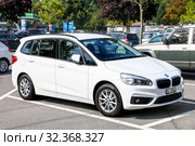 BMW 2-series Gran Tourer (2019 год). Редакционное фото, фотограф Art Konovalov / Фотобанк Лори