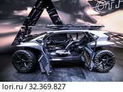 Audi AI:Trail (2019 год). Редакционное фото, фотограф Art Konovalov / Фотобанк Лори