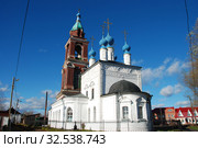 Церковь Покрова Пресвятой Богородицы. Город Юрьев-Польский. Владимирская область. Россия (2010 год). Стоковое фото, фотограф lana1501 / Фотобанк Лори