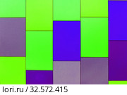 Wall from multi-colored panels background. Стоковое фото, фотограф Акиньшин Владимир / Фотобанк Лори