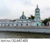 Храм Святителя Николая в Заяицком. Москва (2018 год). Редакционное фото, фотограф Александр Щепин / Фотобанк Лори