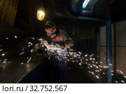 Северодвинск. Судостроительный завод "Севмаш" (2019 год). Редакционное фото, фотограф Яковлев Сергей / Фотобанк Лори