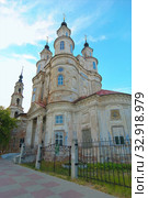 Город Калуга. Церковь Космы и Дамиана Римских в Ямской слободе (2014 год). Стоковое фото, фотограф Зобков Юрий / Фотобанк Лори