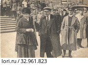 Владимир Ильич Ленин с Марией Ильиничной. Стоковое фото, фотограф Retro / Фотобанк Лори