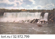 Ниагарский водопад. 1911. США. Стоковое фото, фотограф Retro / Фотобанк Лори