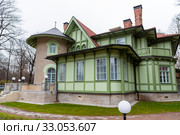 Hauswald house - Дача Гаусвальд на Каменном острове. Санкт-Петербург (2019 год). Стоковое фото, фотограф Александр Щепин / Фотобанк Лори