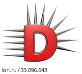 thorn letter. Стоковое фото, фотограф Jörg Röse-Oberreich / PantherMedia / Фотобанк Лори